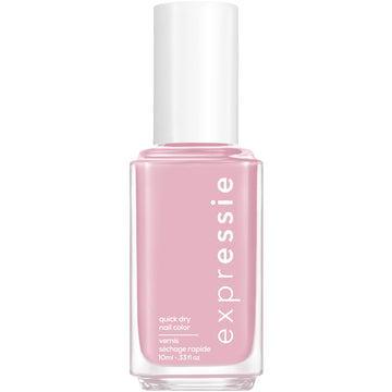 essie Expressie lila crema: acabado cremoso con secado rápido para uñas perfectas en minutos.