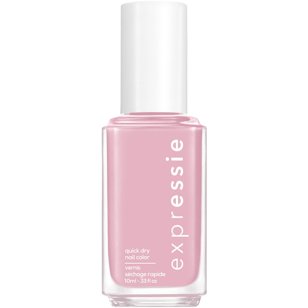 essie Expressie lila crema: acabado cremoso con secado rápido para uñas perfectas en minutos.