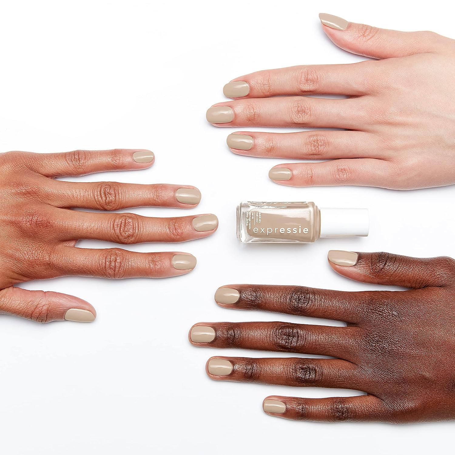 Secado rápido de essie Expressie en un minuto.