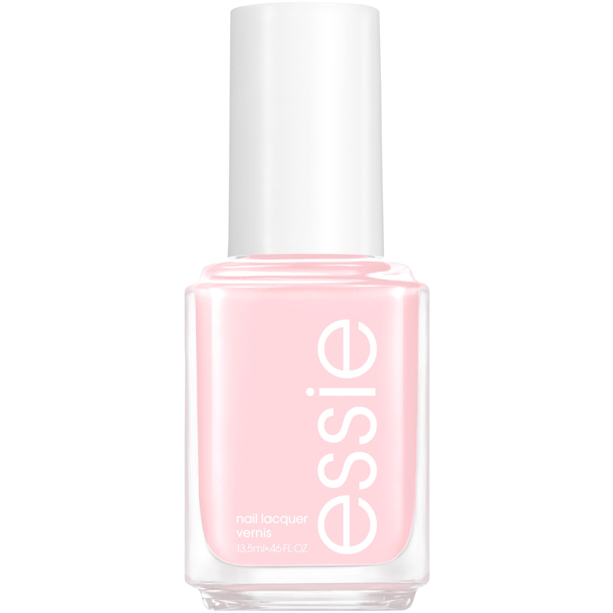 Esmalte essie Fiji con aplicación con brocha para cobertura uniforme.