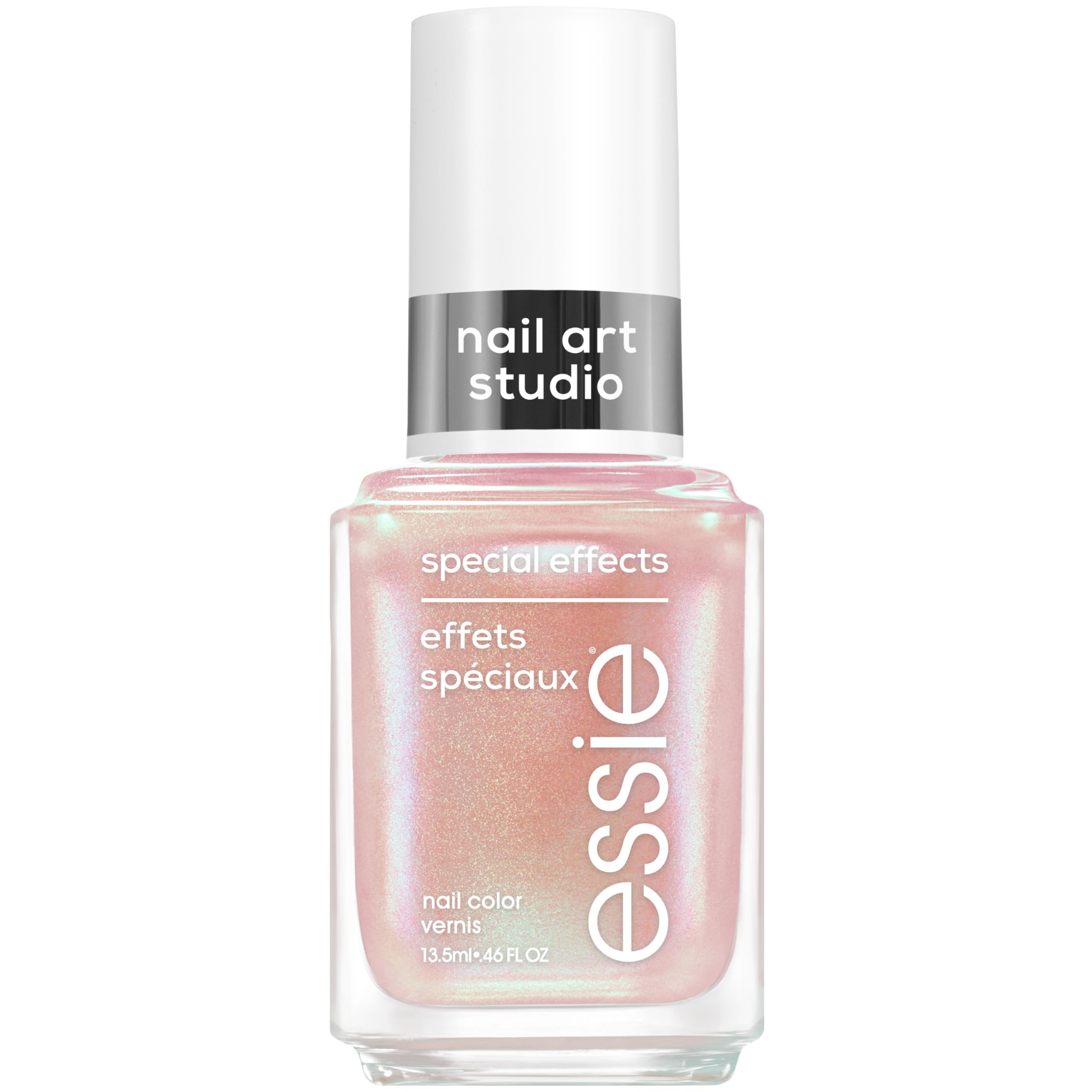 essie galaxia dorada cromo perla para un acabado cromado suave y reluciente