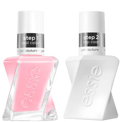 essie gel couture: botella rosado-palo con tono suave y duradero