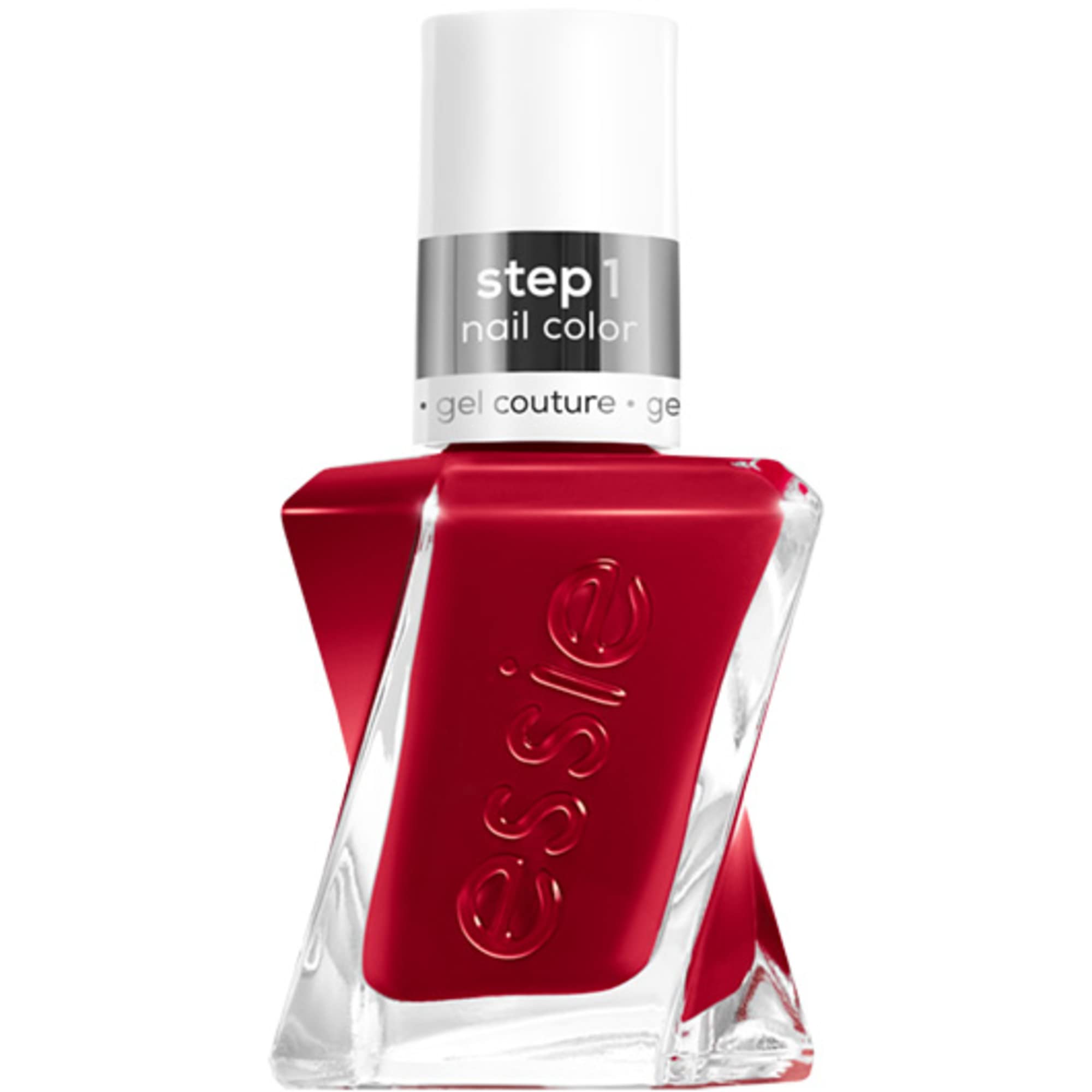 Esmalte essie Gel Couture burdeos en botella, acabado tipo gel y duradero