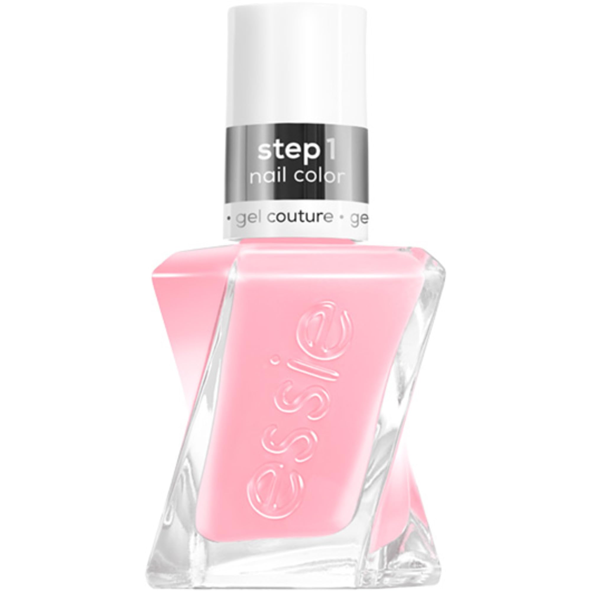 essie gel couture tono rosado claro en botella, color suave para uñas