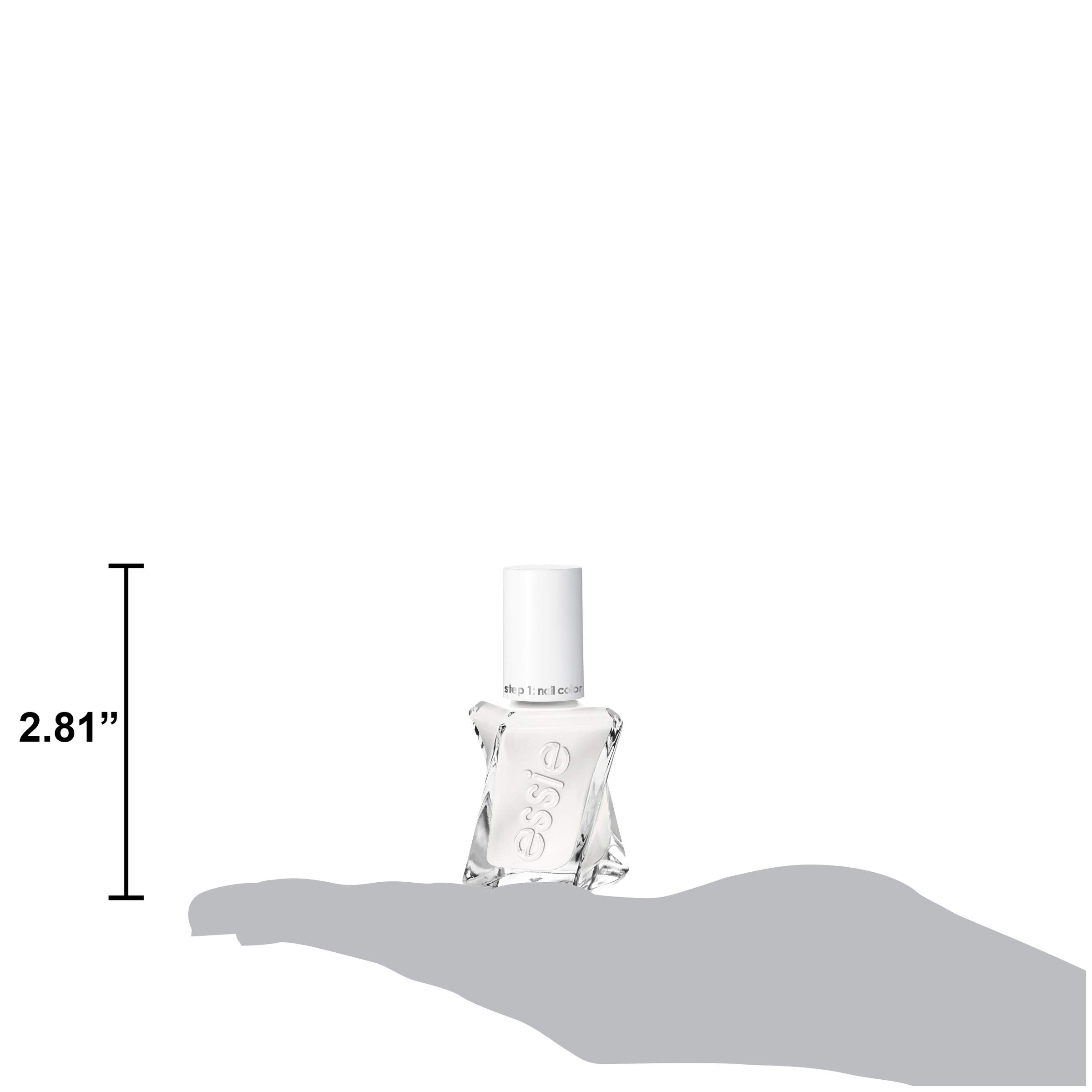 essie Gel Couture, durabilidad de 14 días con cuidado básico.