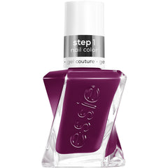 Esmalte essie Gel Couture morado vibrante con acabado brillante.