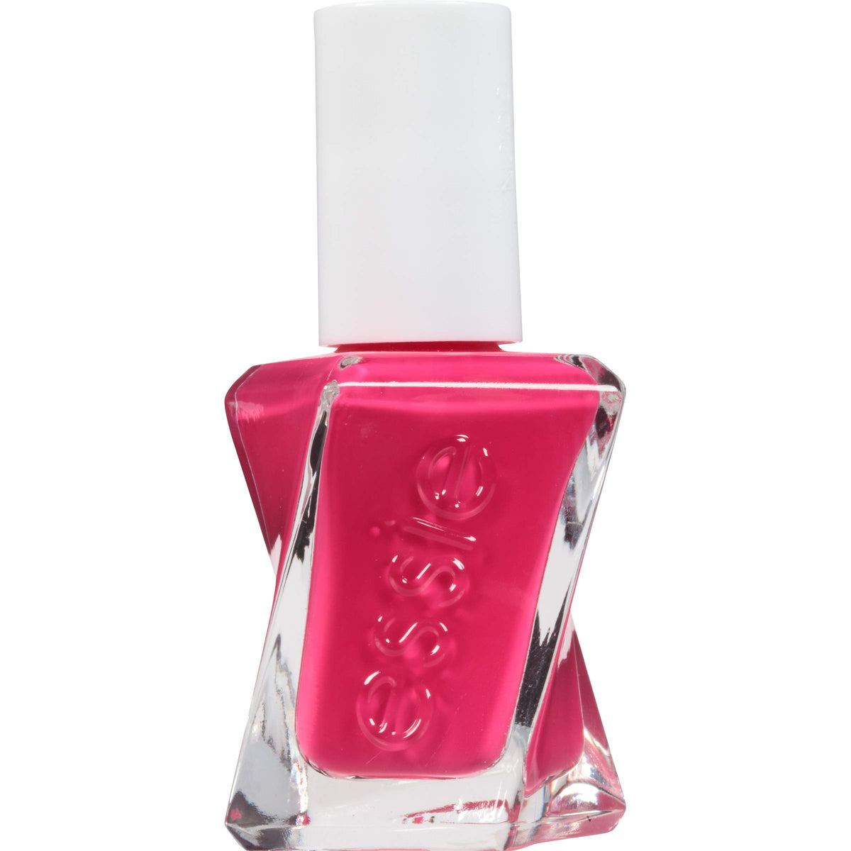 essie gel couture tono it-factor: esmalte rosa vibrante con acabado gel para durabilidad