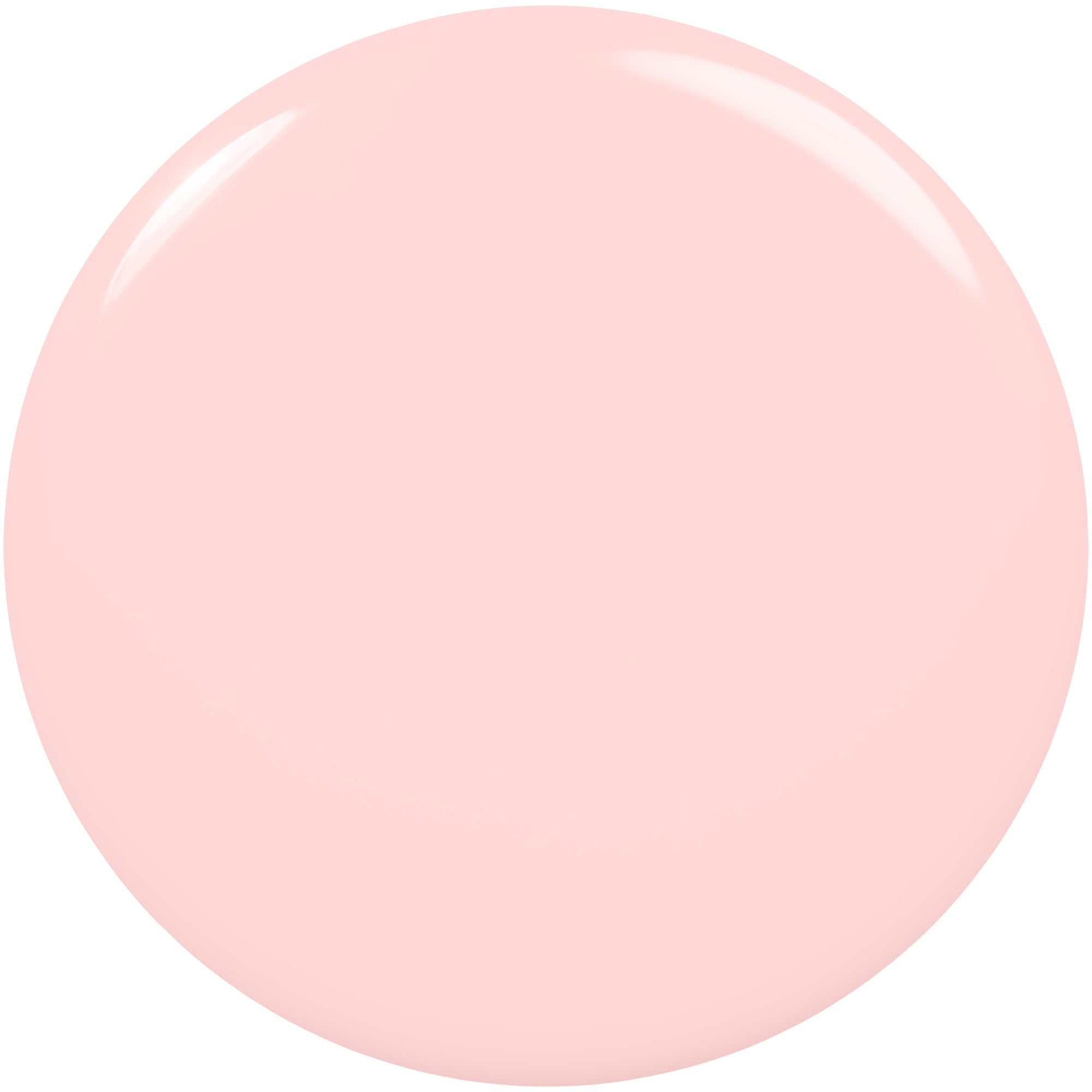 Pincel fácil deslizamiento de essie Mademoiselle para una aplicación uniforme.