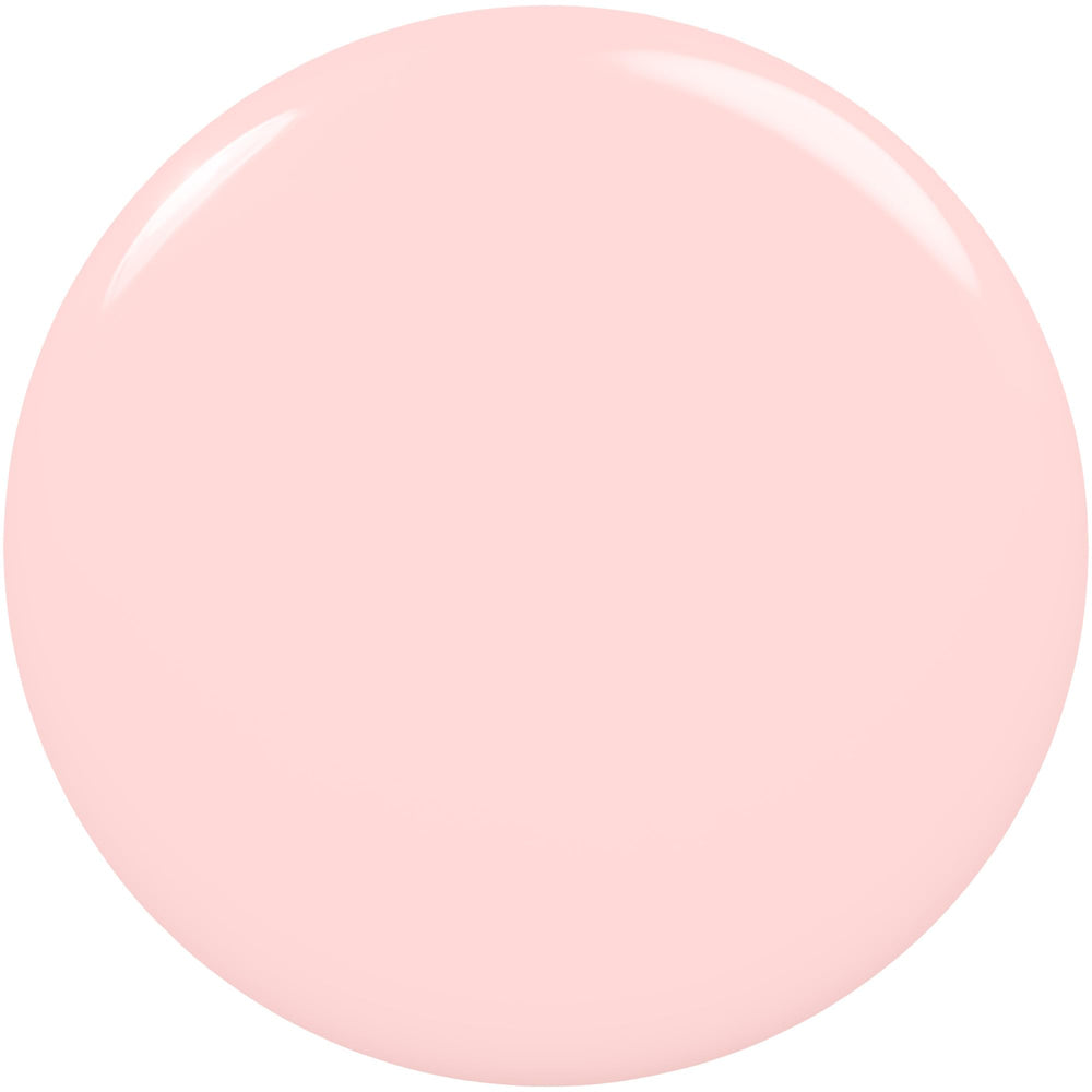 Pincel fácil deslizamiento de essie Mademoiselle para una aplicación uniforme.