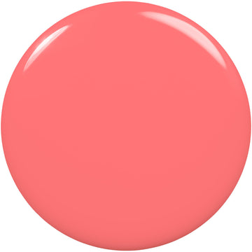 Aplicación lisa de Essie Peach Side Babe para cubrimiento uniforme.