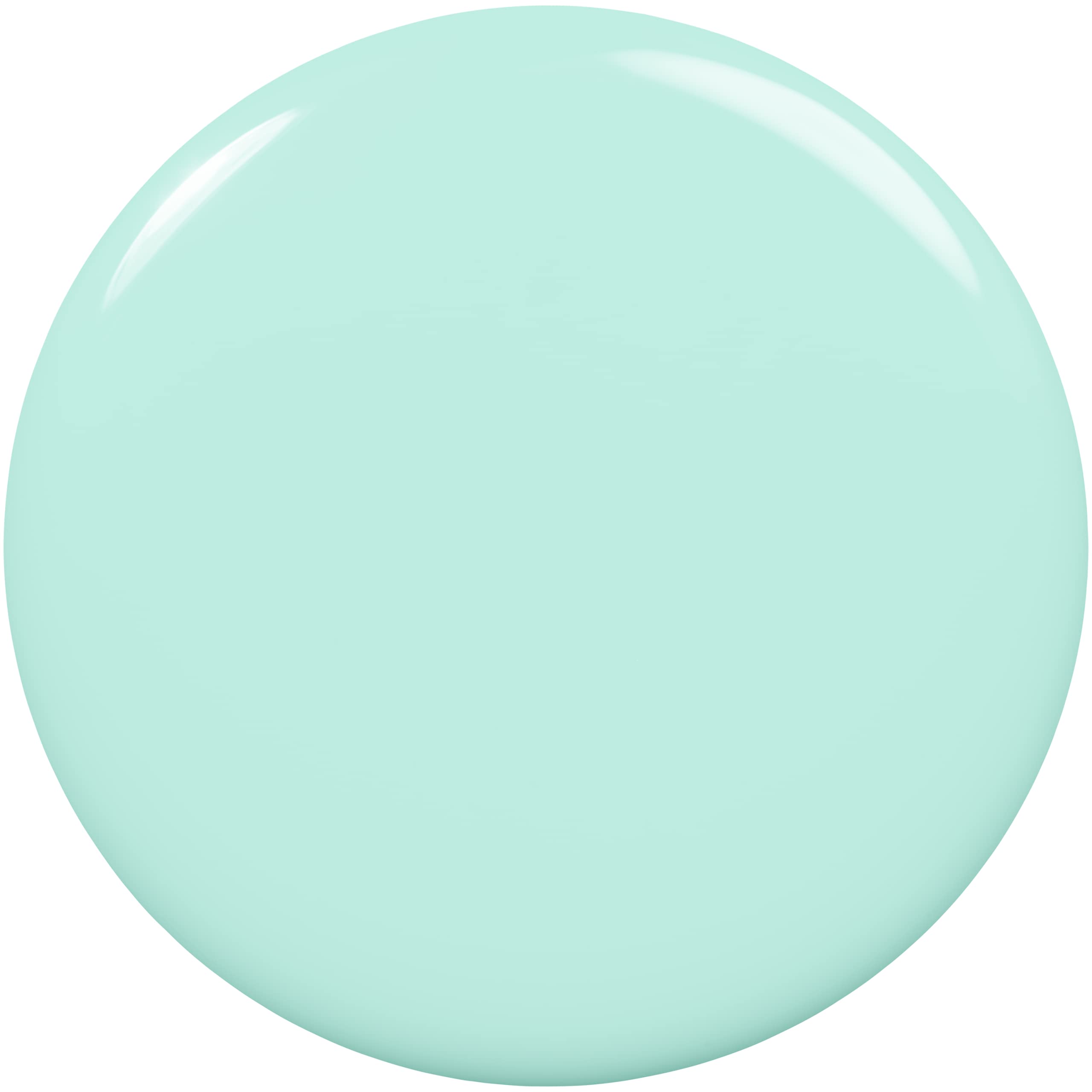 essie Mint Candy Apple: pincel de aplicación suave para cobertura uniforme.