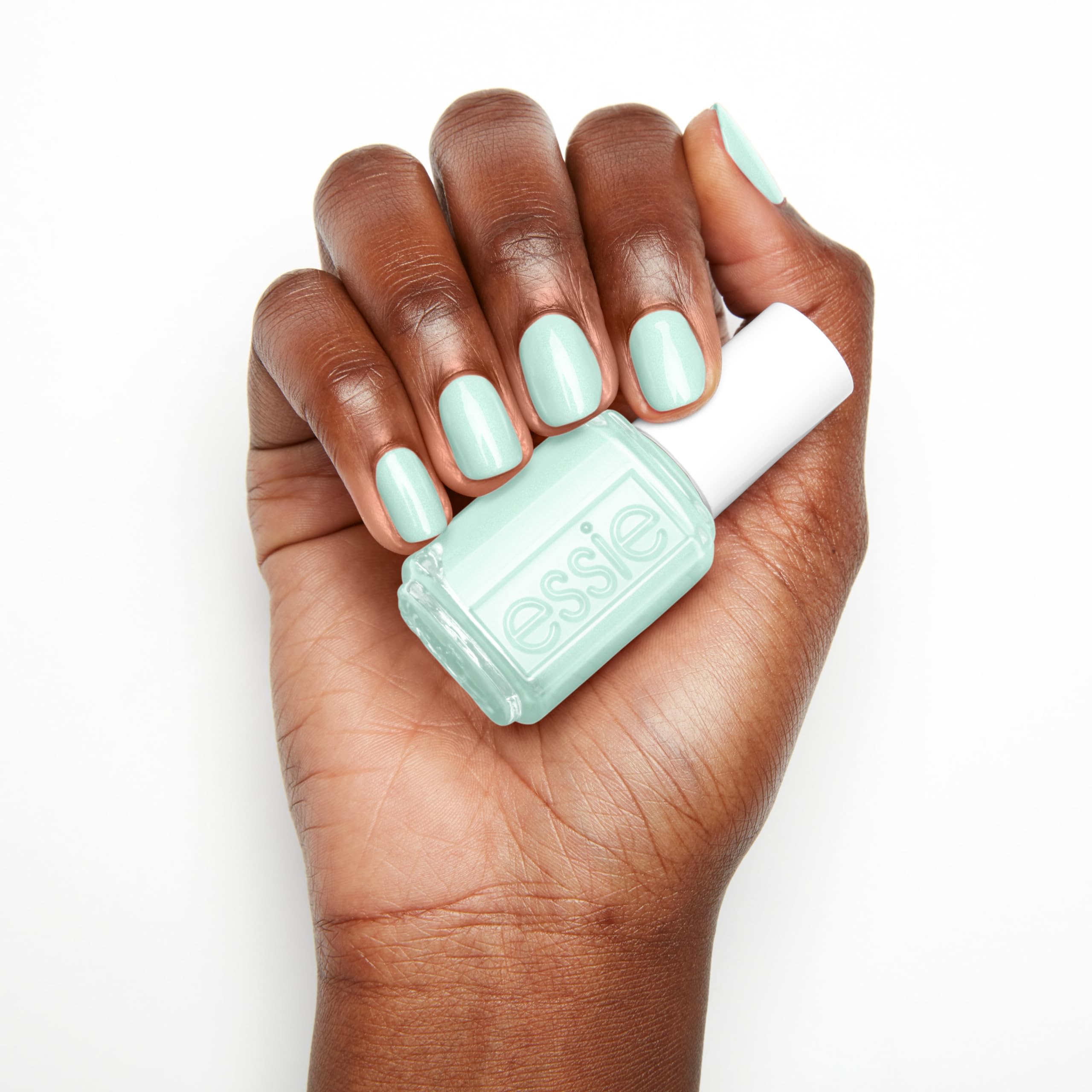 essie Seas The Day complemento perfecto con base y capa superior para mayor duración
