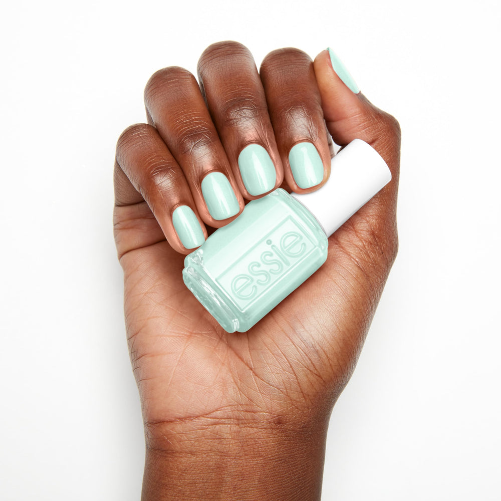 essie Seas The Day complemento perfecto con base y capa superior para mayor duración