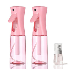 Botellas ESSKAM de rociado continuo 200 ml en rosa para uso doméstico