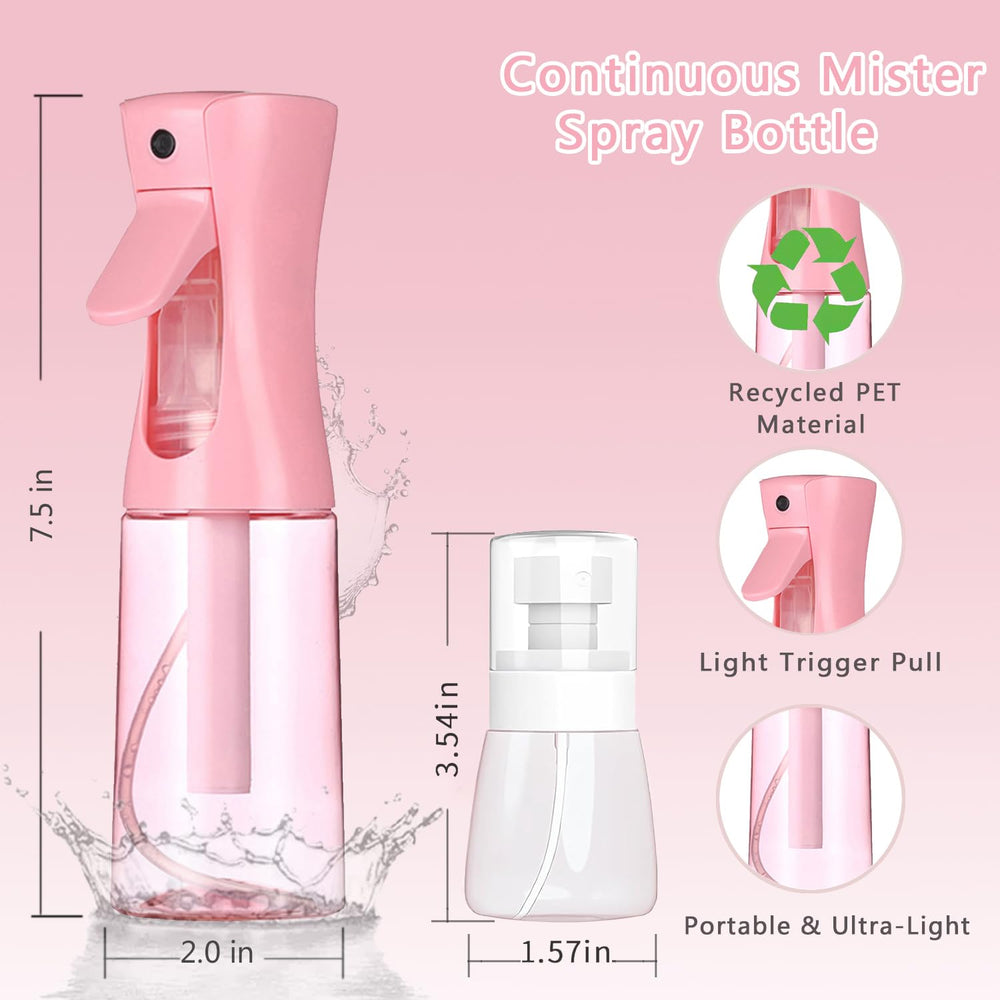 Frasco de viaje ESSKAM 30 ml en rosa, ultracompacto y portátil