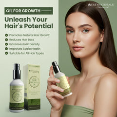 EssyNaturals Advanced: aplicación en manos para distribuir el aceite.
