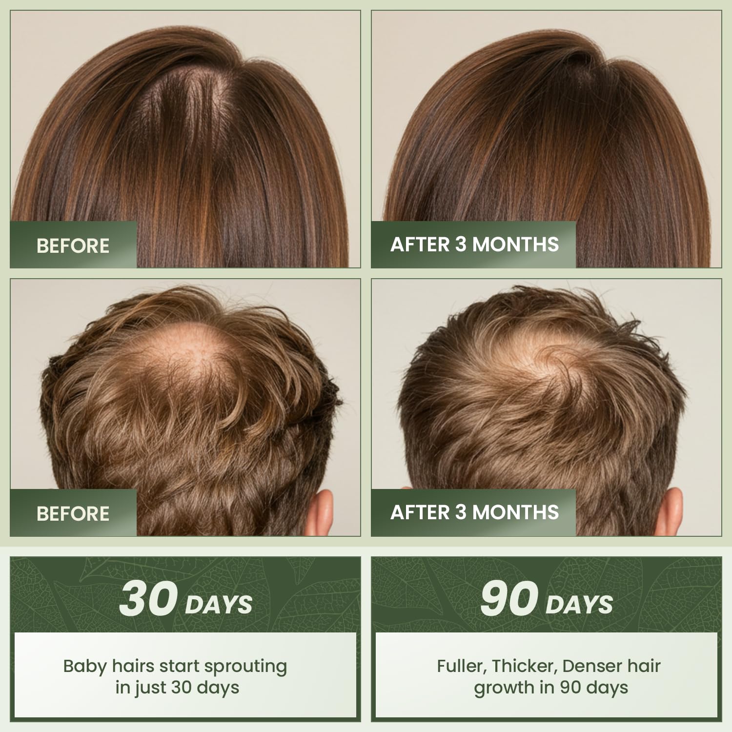EssyNaturals Advanced: ingredientes naturales (rosmarino, cafeína y biotina) para nutrir el cabello.