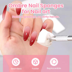 ESUOHYM boligrafo-agarre-uñas: agarre estable para fijar esponjas.