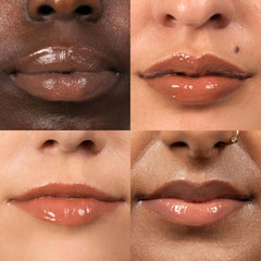 ESW Beauty lip treatment texture close-up showing buttery slip for smooth lips.