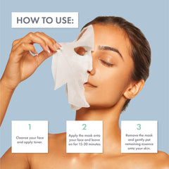 ESW Beauty mascarilla de leche vegetal, aporta luminosidad y tono uniforme.
