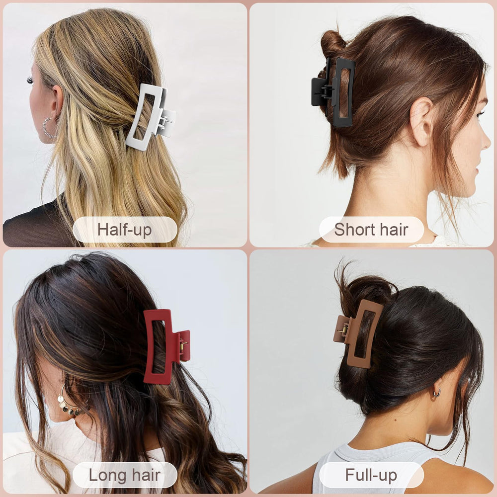 ETANEAR clip apto para cabello rizado y grueso para uso diario cómodo
