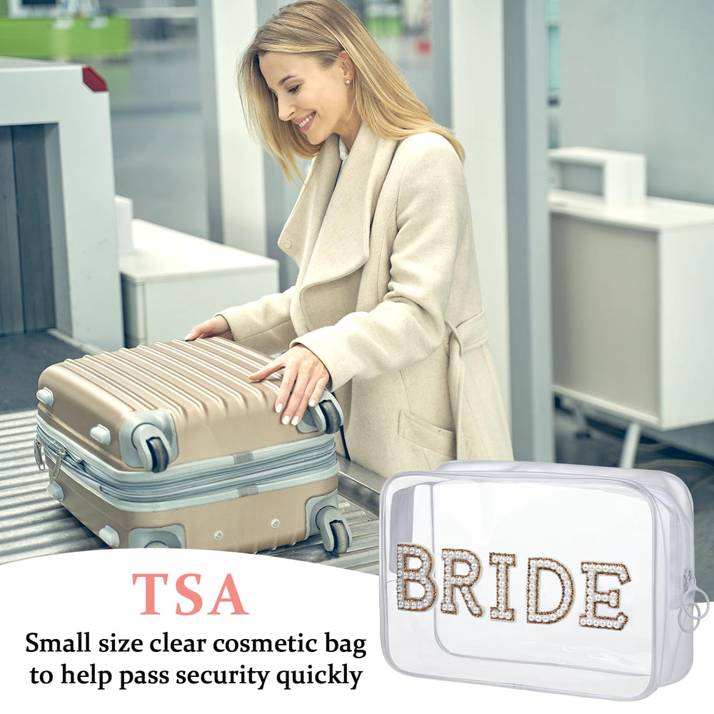 Bolso de cosméticos Etercycle con PVC transparente, perfecto para viaje