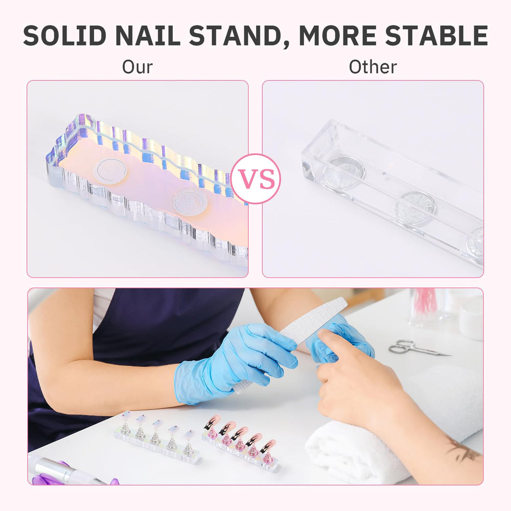 Etercycle conjunto para practicar arte de uñas en casa.