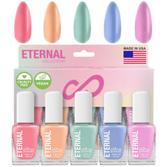 Eternal Pastel Rosado: esmalte pastel para un look suave y elegante.
