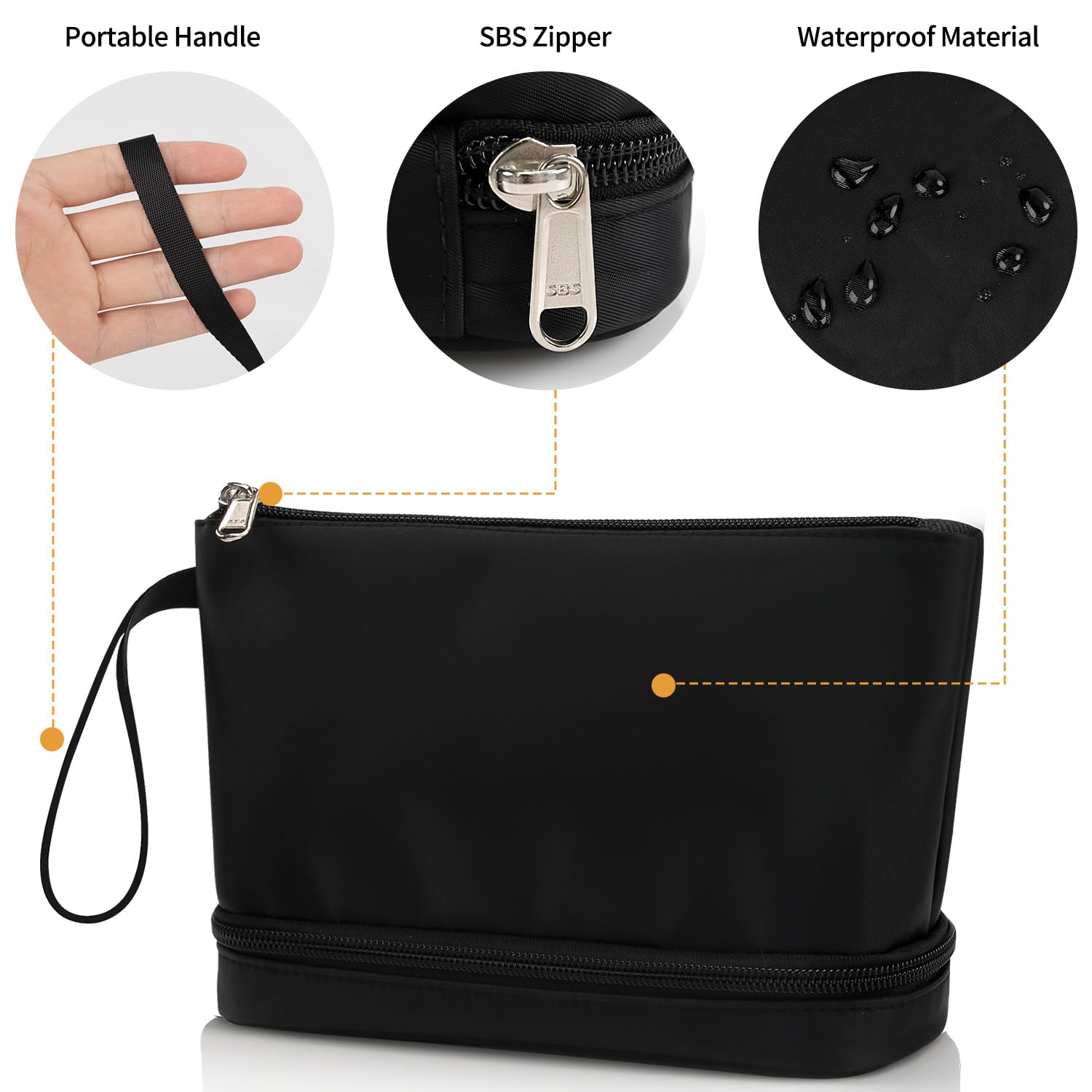Mango portátil de Ethereal facilita llevarla en viajes cortos