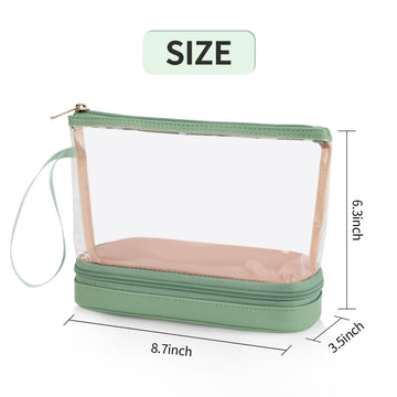 Ethereal bolsa maquillaje resistente al agua ligera, protege cosméticos en salidas