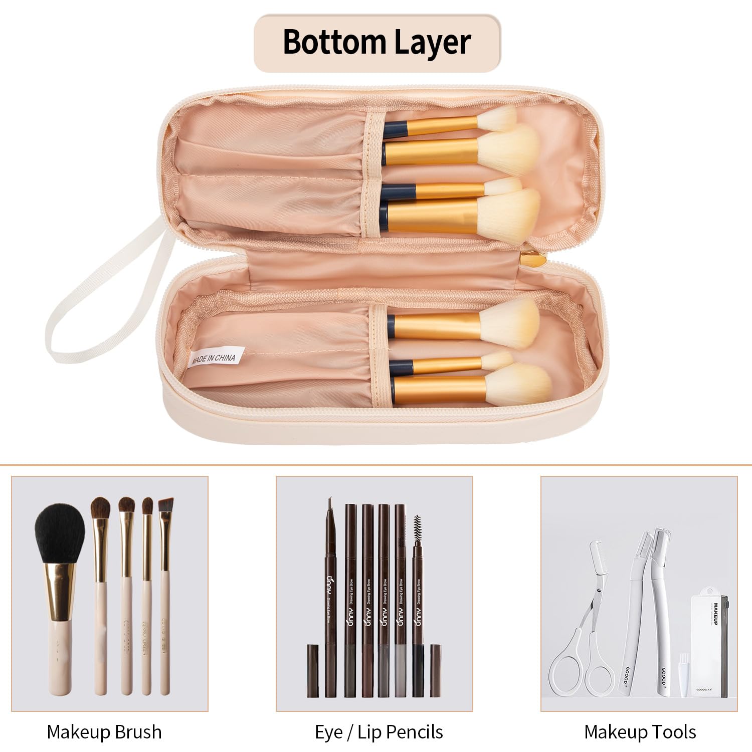 Bolsa Ethereal, diseño portátil con asa, ideal para viajar.