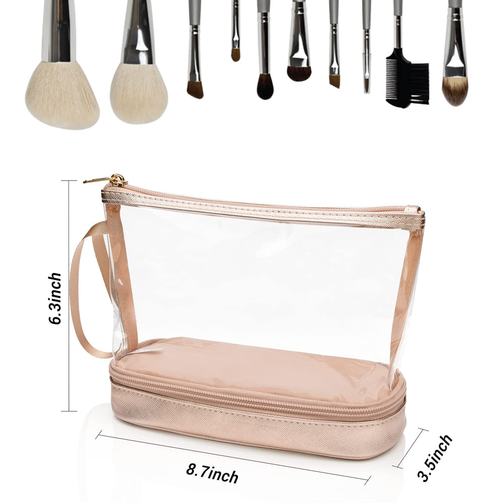 Ethereal gran capacidad en tamaño compacto para cosméticos esenciales.