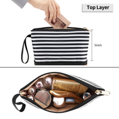 Material nylon resistente e impermeable de Ethereal protege cosméticos.