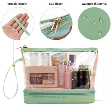 Ethereal regalo ideal para Navidad o cumpleaños, bolsa maquillaje compacta
