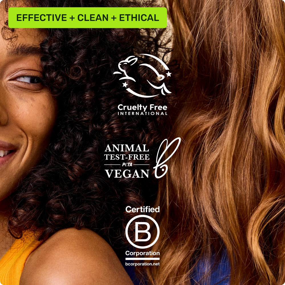 Ethique producto vegano y libre de crueldad para cabello fino.