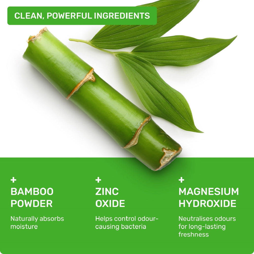 Desodorante Ethique barra ingredientes naturales para piel suave.