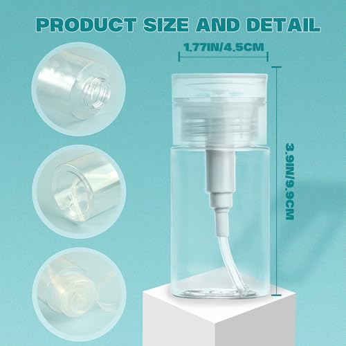ETTSNU dispensadores 200 ml, tapa segura para viaje