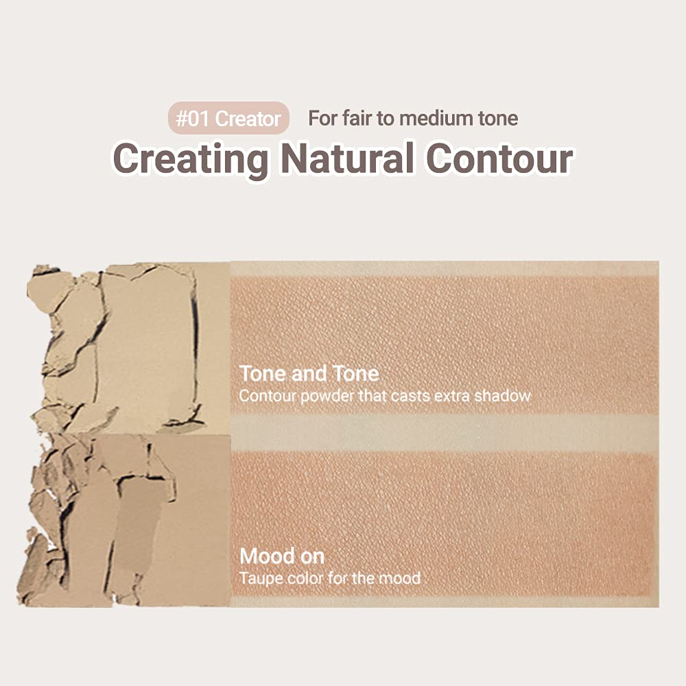 ETUDE Polvo de Contorno Creador: definición real que se adapta a iluminación suave.