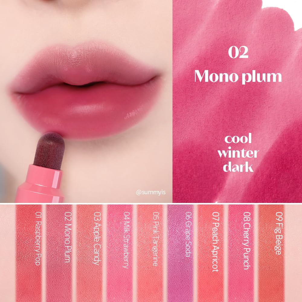 ETUDE Dear Darling Tinte Marcador, aplicación sobre los labios para estética jugosa.
