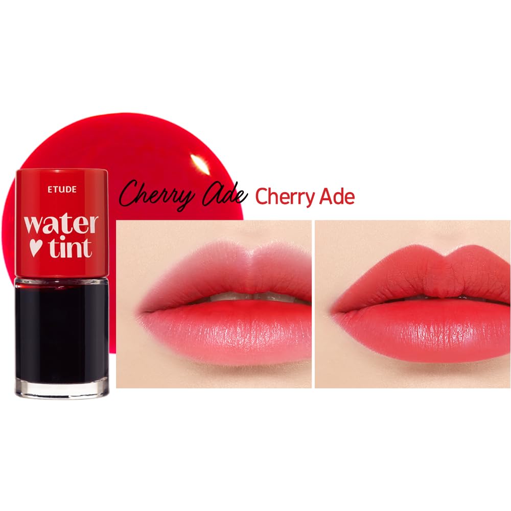 ETUDE Dear Darling Water Tint Cherry Ade, aplicador cercano para cobertura suave