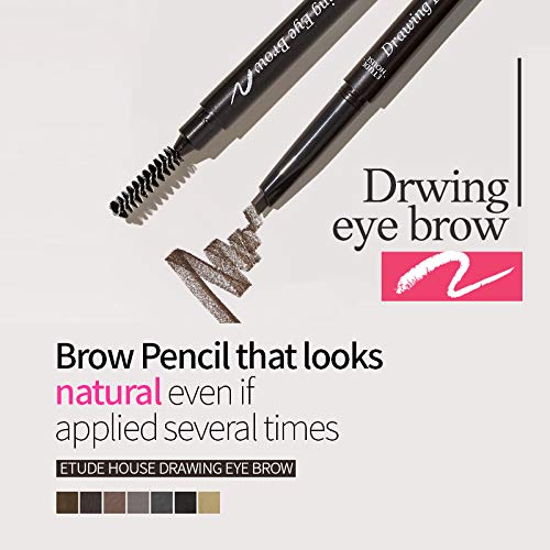 ETUDE Lápiz de Cejas: definición suave para un look natural diario.