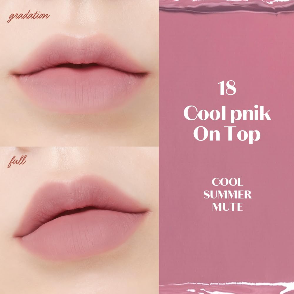 ETUDE Fixing Tint aplicación labial suave, cobertura total desde la primera pasada
