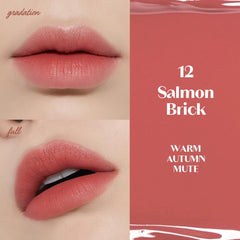 ETUDE Fixing Tint applicator close-up shows precise color application