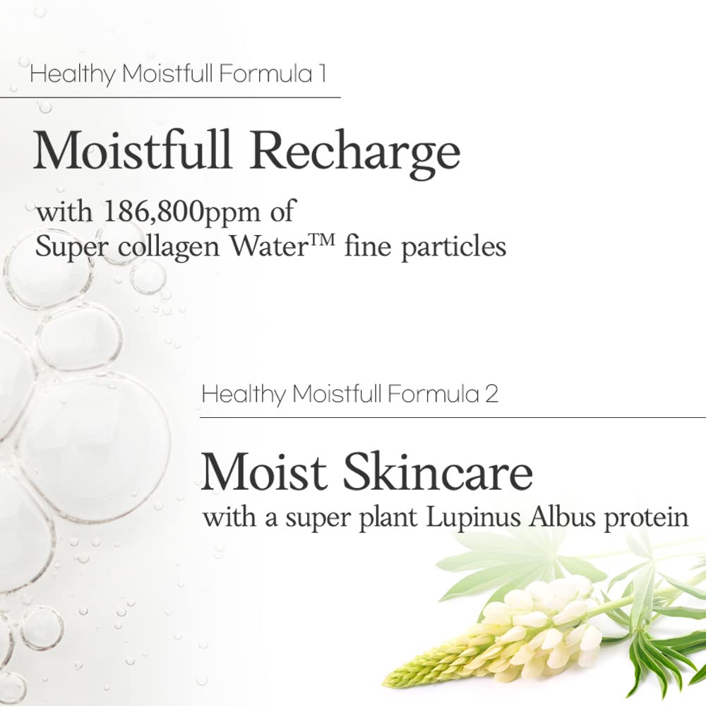 ETUDE Moistfull Colágeno Emulsión: proteína de lupino aporta nutrición ligera, sin grasa.