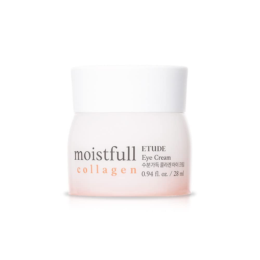ETUDE Moistfull Collagen Ojos, bote: hidratación suave para el contorno
