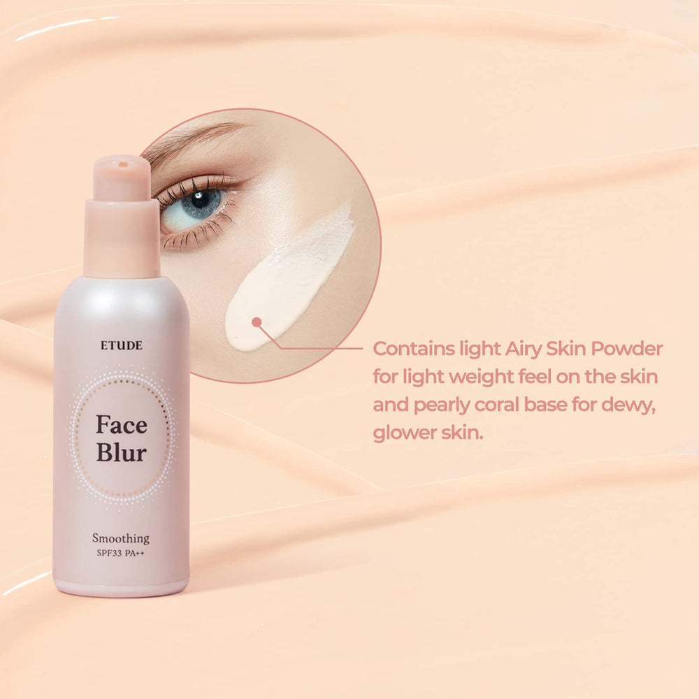 ETUDE Primer acabado húmedo ofrece brillo suave y saludable.