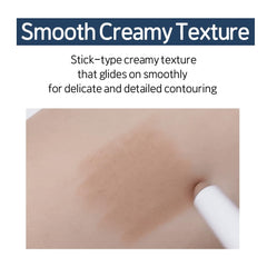 ETUDE Reborn Maker Contour Stick tono frío, aplicación cremosa para difuminado suave.