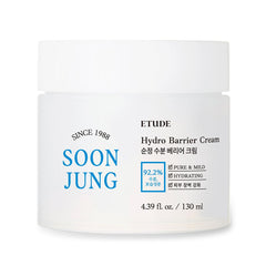 ETUDE SoonJung Barrera Hidratante Crema Tarro: hidratación duradera para piel sensible.