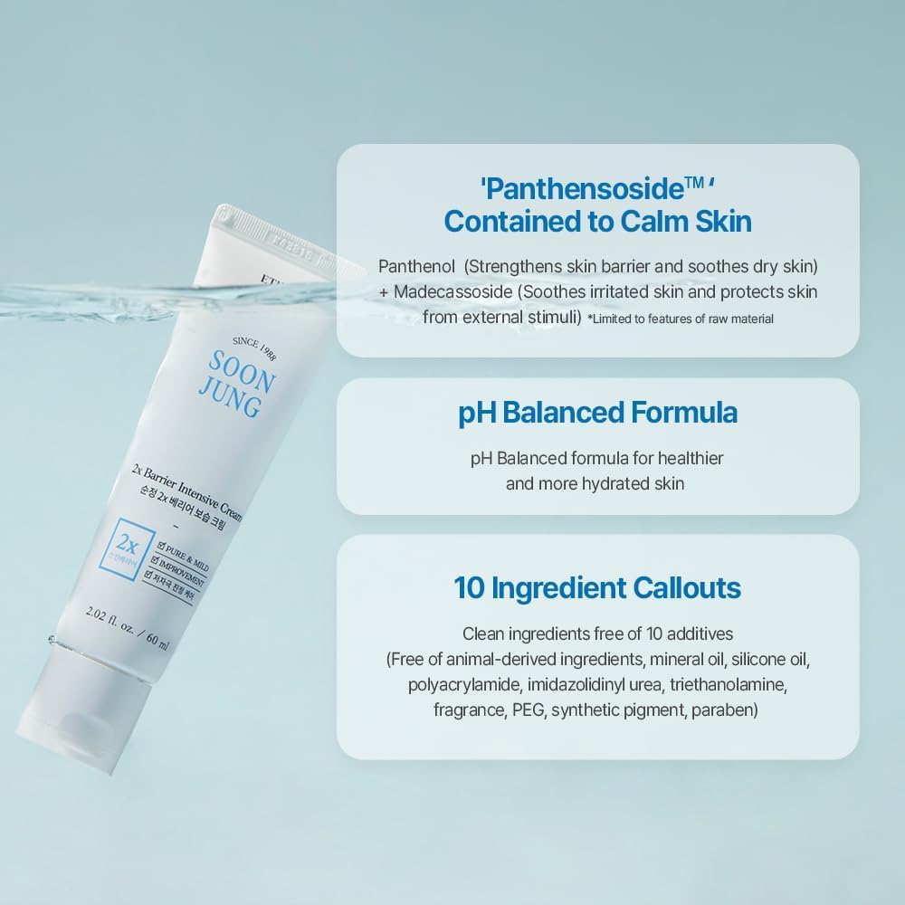 ETUDE SoonJung barrier repair set is gift-ready and soothing for routines.