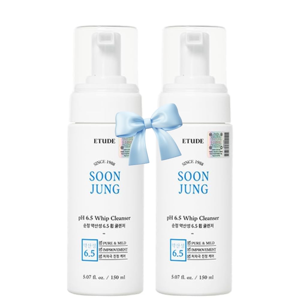 ETUDE SoonJung espuma batida limpiadora, limpieza suave para piel sensible